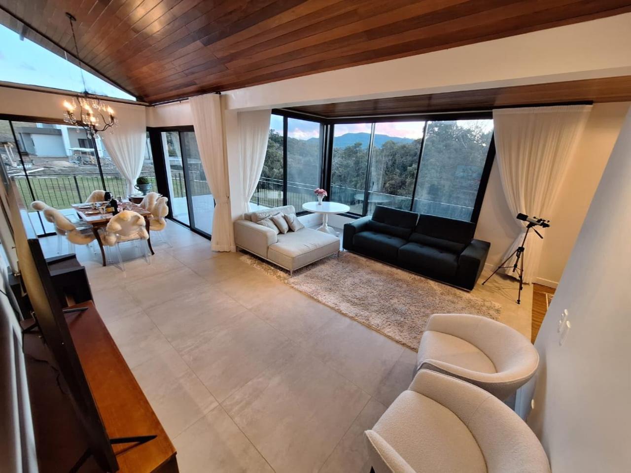Casa Em Condominio Na Serra Rancho Queimado Esterno foto