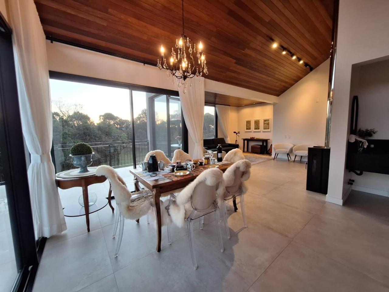 Casa Em Condominio Na Serra Rancho Queimado Esterno foto